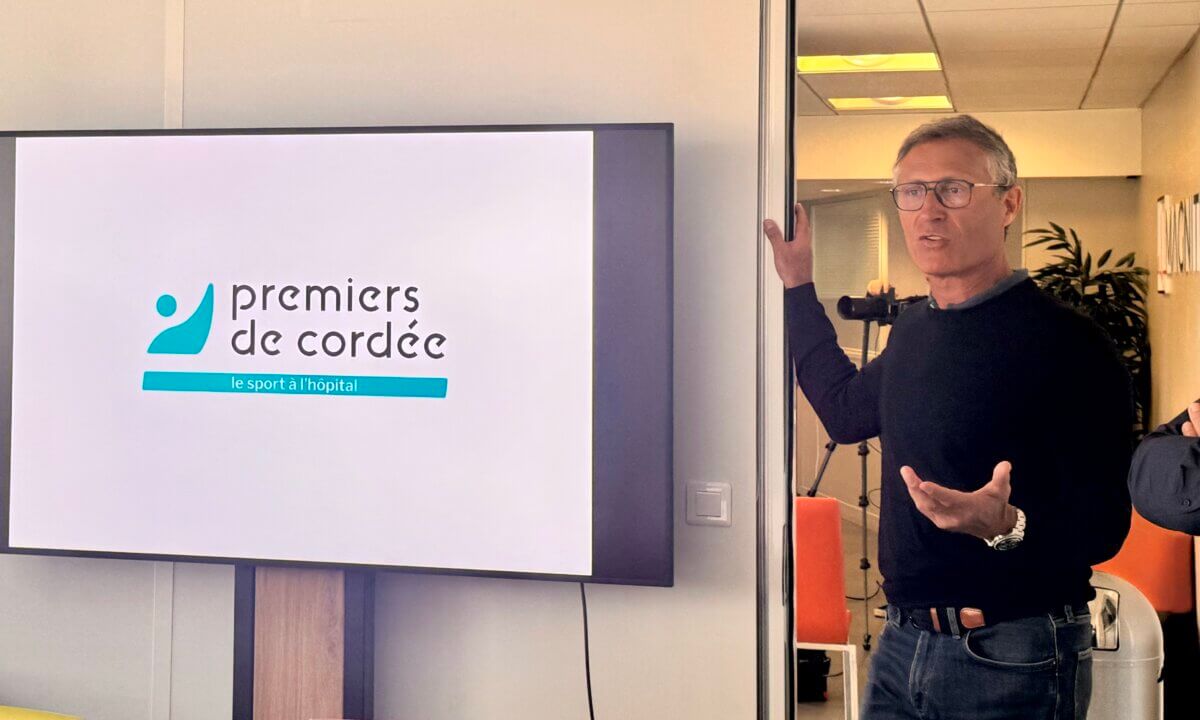 Présentation de l'asso Premiers de Cordée aux membres de l'agence Magnitude