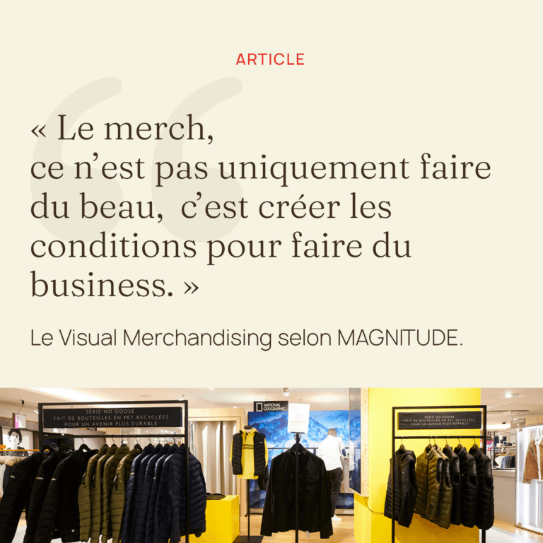 visual merchandising créer les conditions