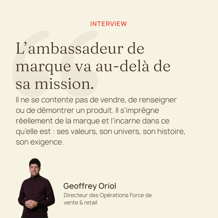 Ambassadeur de marque vu par l'agence Magnitude
