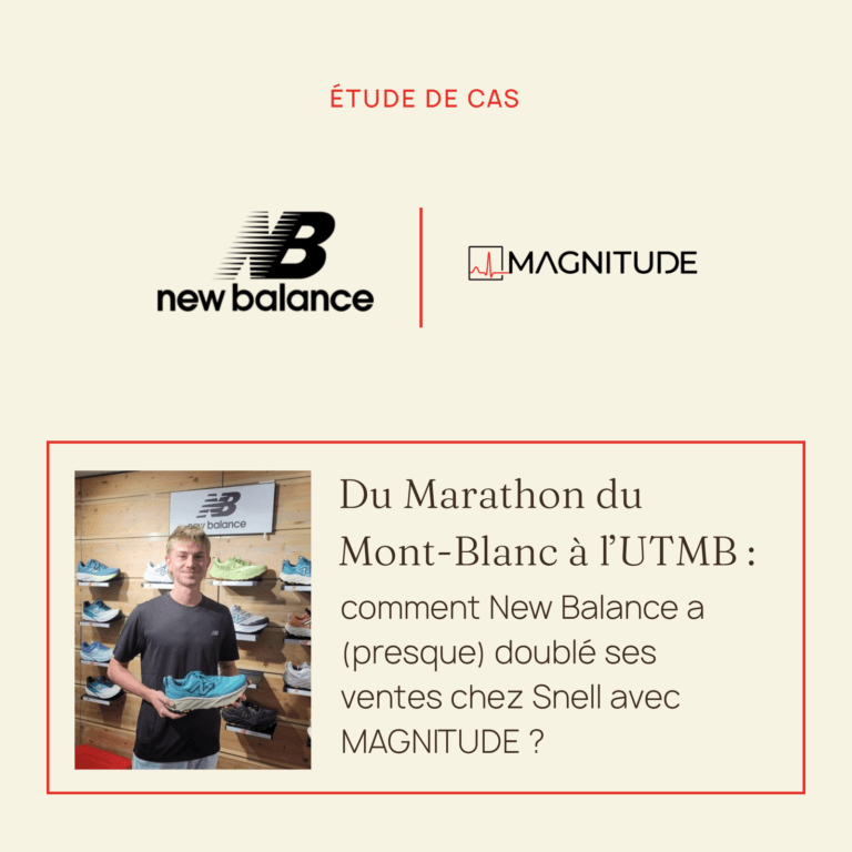 Activation commerciale new Balance par Magnitude